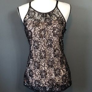 Whbm sequin top
